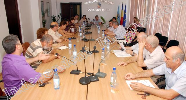 Ședință de vară în Consiliul Local Slobozia