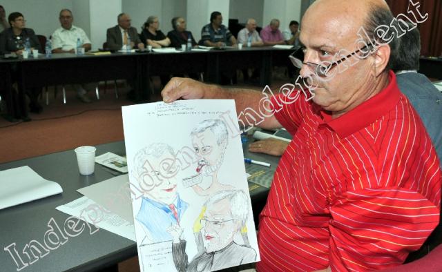 Gheorghe, omul cu muzeul și caricatura