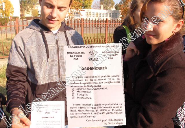 Vicele Mușoiu de la PSD, meditator de ocazie pentru elevii de liceu
