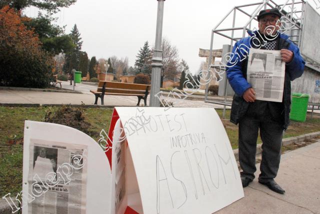 Slobozia: Protest public împotriva ASIROM