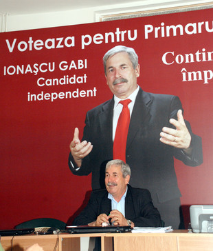 Slobozia: Gabi Ionașcu, «vedeta» procentelor