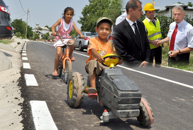 Administrația Ciupercă a inaugurat «Drumul bălților»
