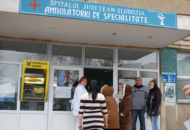 Fără donații pentru medicii din Policlinica Spitalului Slobozia