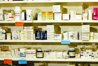 Farmacia din capela mortuară