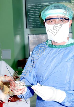 Spitalul de Urgență Slobozia, fabrică de reparat oase